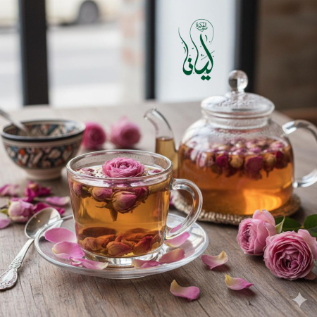 شاي الورد المحمدي